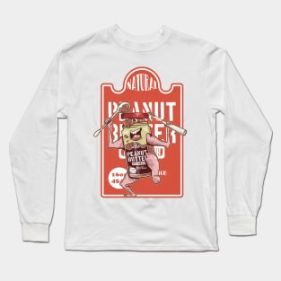 Peanut butter monster Long Sleeve T-Shirt